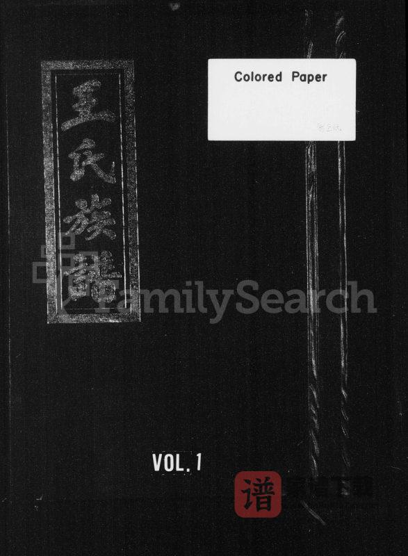 江西赣州南康区赣南王氏十三大宗支合修族谱（太原堂）PDF高清电子版下载-家谱下载