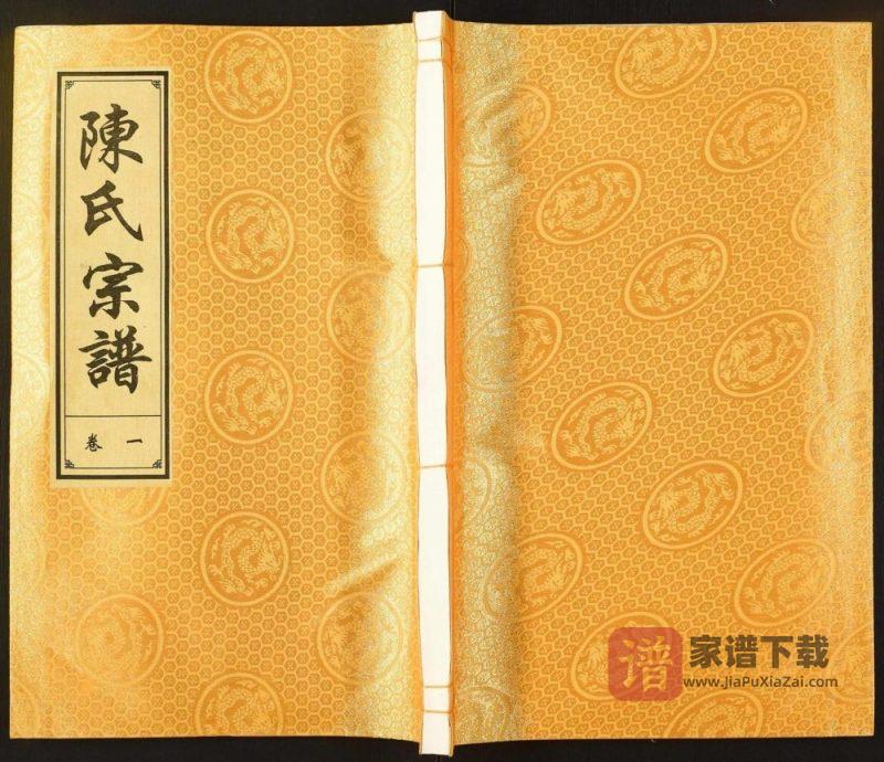 安徽合肥肥东县陈氏宗谱（世德堂）PDF高清电子版下载-家谱下载