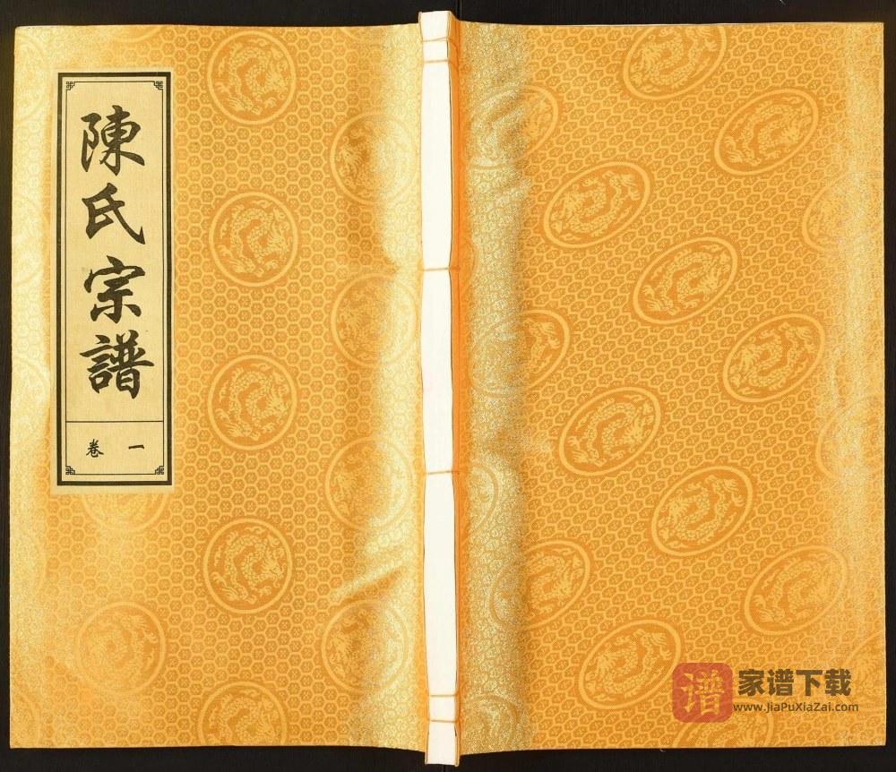 安徽合肥肥东县陈氏宗谱（世德堂）PDF高清电子版下载