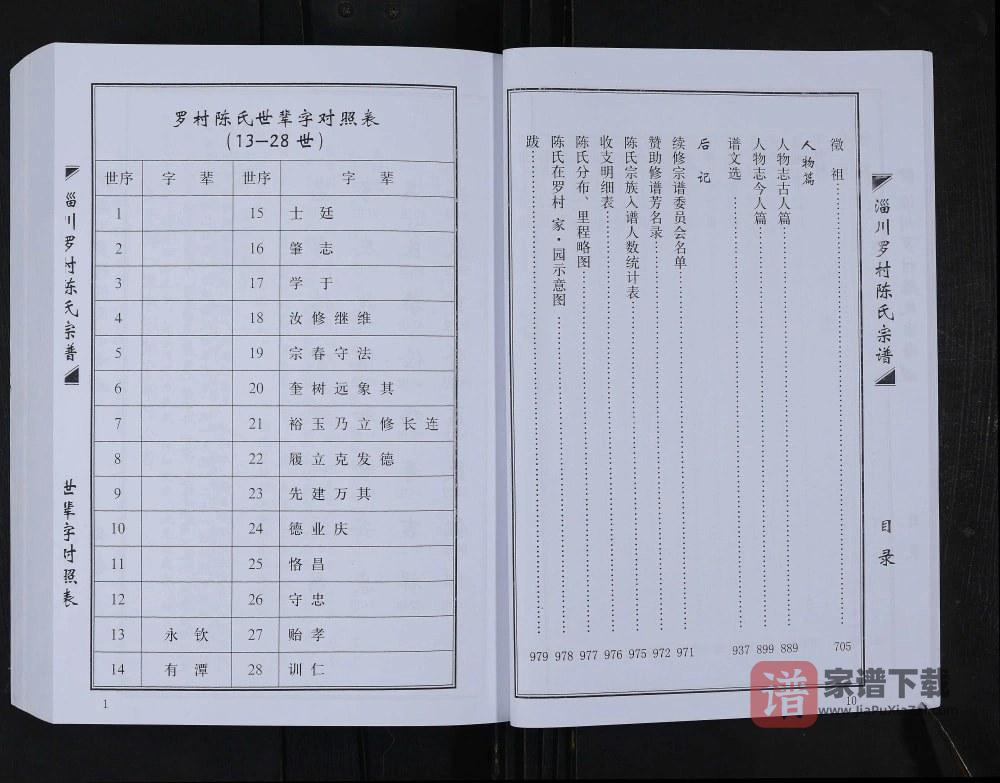 图片[2]-山东淄博淄川罗村陈氏宗谱PDF高清电子版下载-家谱下载