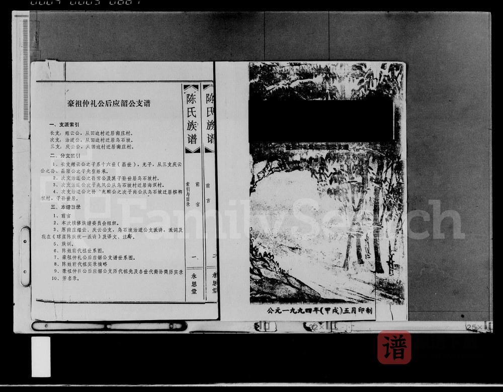 图片[2]-海南定安陈氏族谱豪祖仲礼公后应韶公支谱（永思堂）PDF高清电子版下载-家谱下载
