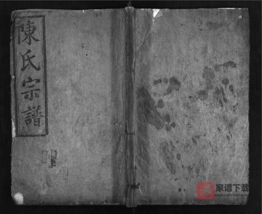 湖北孝感陈氏宗谱（义门堂）PDF高清电子版下载