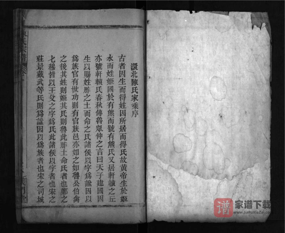 图片[2]-湖北孝感陈氏宗谱（义门堂）PDF高清电子版下载-家谱下载