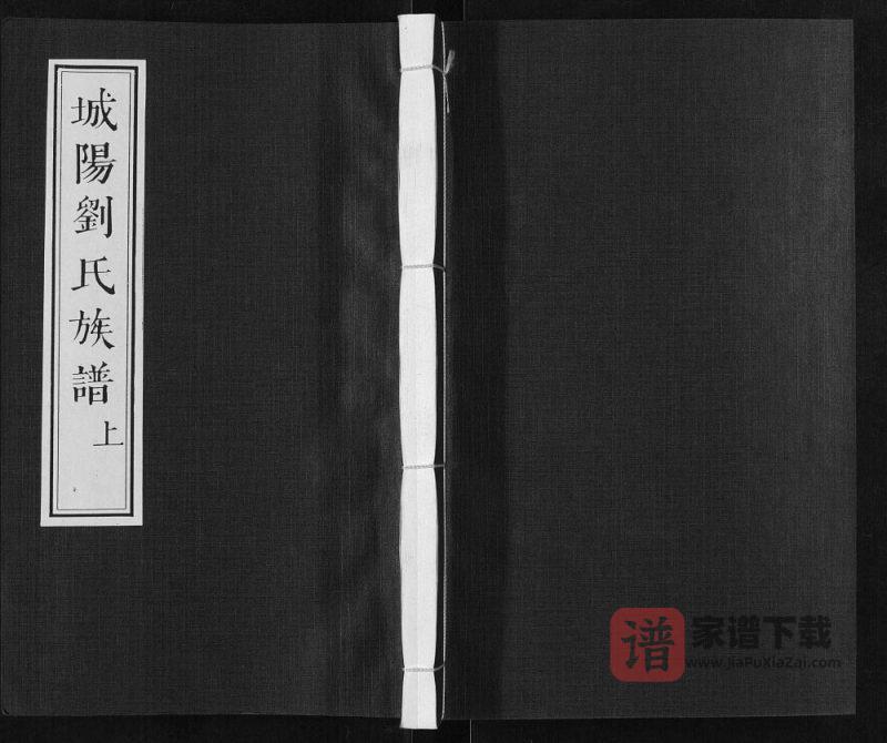 山东日照莒县城阳刘氏族谱（人和堂）PDF高清电子版下载-家谱下载