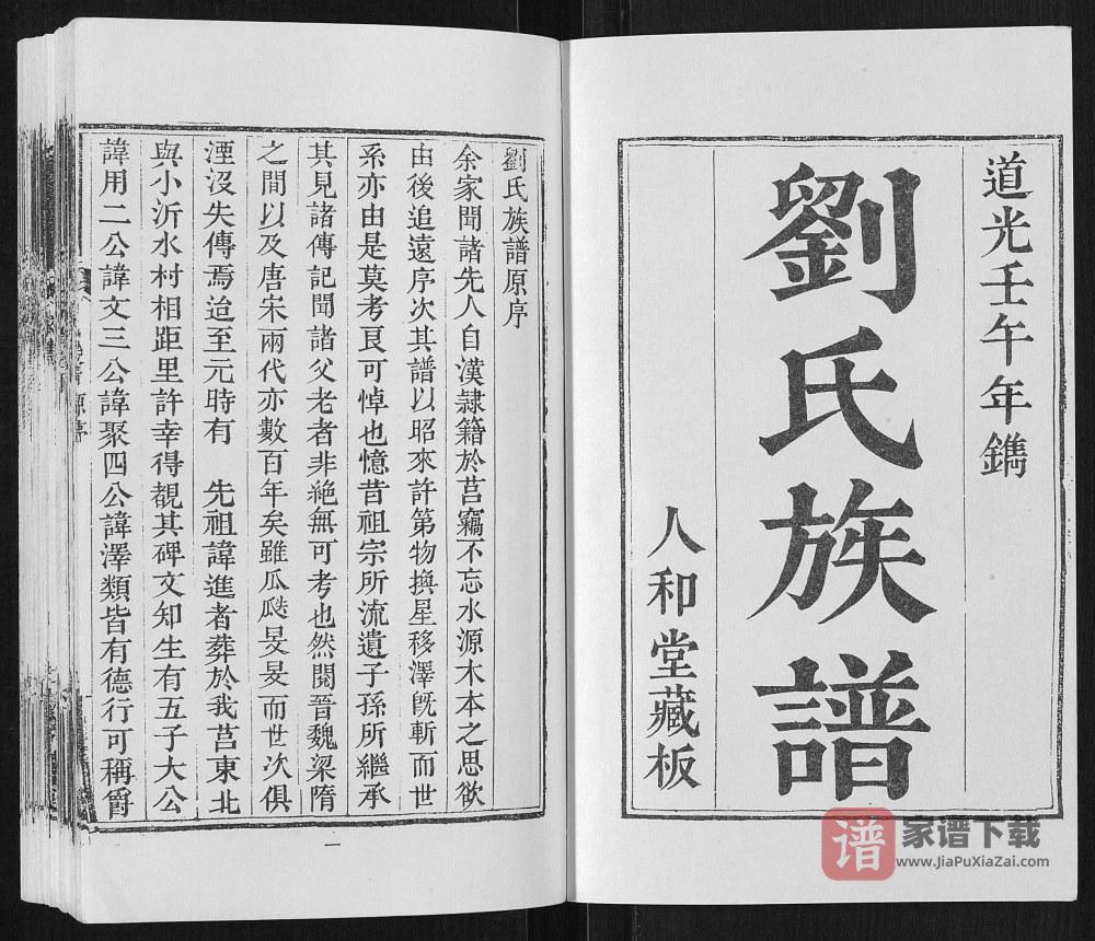 图片[2]-山东日照莒县城阳刘氏族谱（人和堂）PDF高清电子版下载-家谱下载
