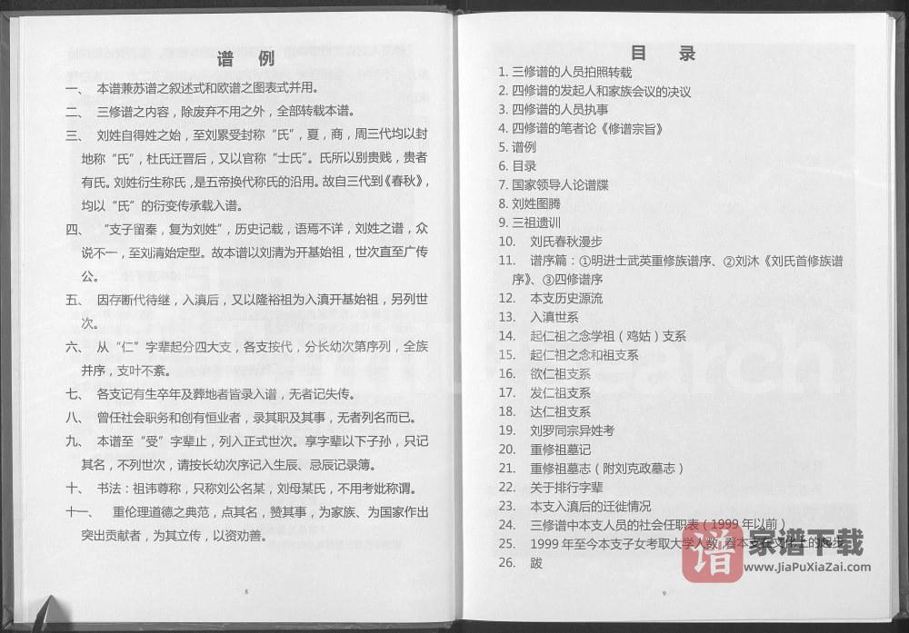 图片[2]-云南省刘氏支谱彭城郡客家支系（中山堂）PDF高清电子版下载-家谱下载