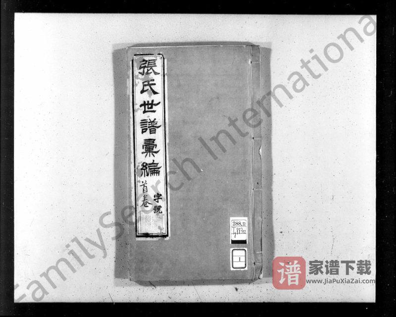 江苏常州武进区张氏世谱汇编（世恩堂）PDF高清电子版下载-家谱下载
