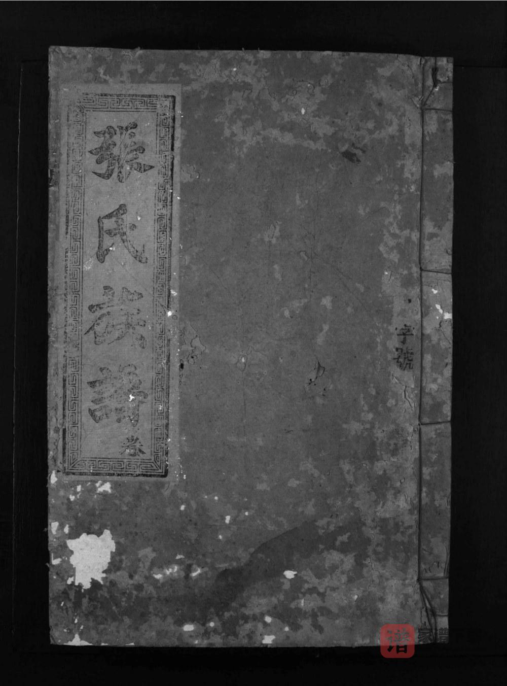 图片[1]-广东韶关乳源张氏族谱PDF高清电子版下载-家谱下载
