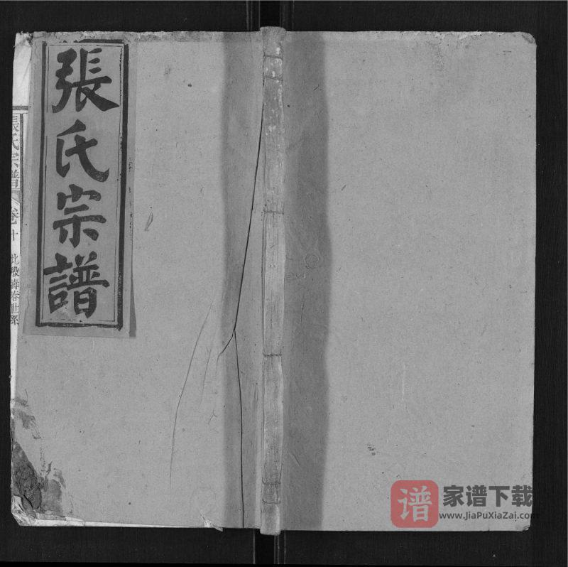 安徽安庆宿松张氏宗谱PDF高清电子版下载-家谱下载