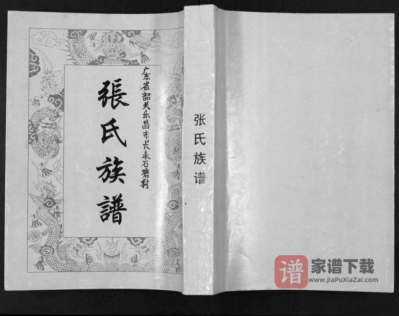 广东乐昌石塘村张氏族谱（清河堂）PDF高清电子版下载-家谱下载