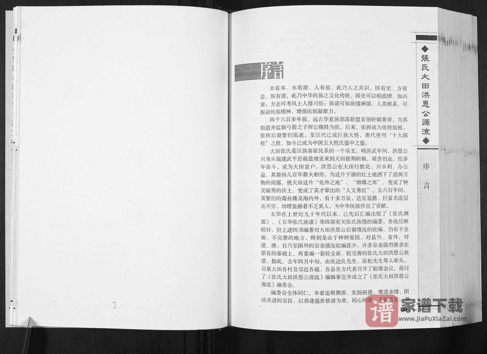 图片[2]-贵州毕节纳雍县张氏大田洪恩公源流PDF高清电子版下载-家谱下载