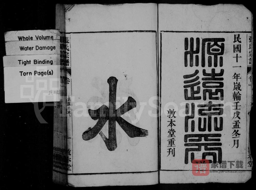 图片[2]-安徽桐城张氏宗谱（敦本堂）PDF高清电子版下载-家谱下载