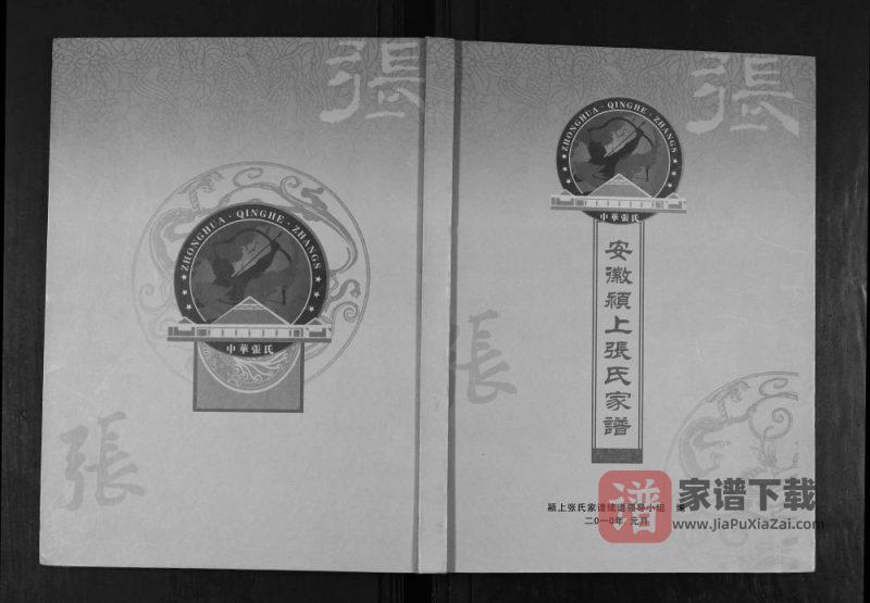 安徽阜阳颍上张氏家谱PDF高清电子版下载-家谱下载