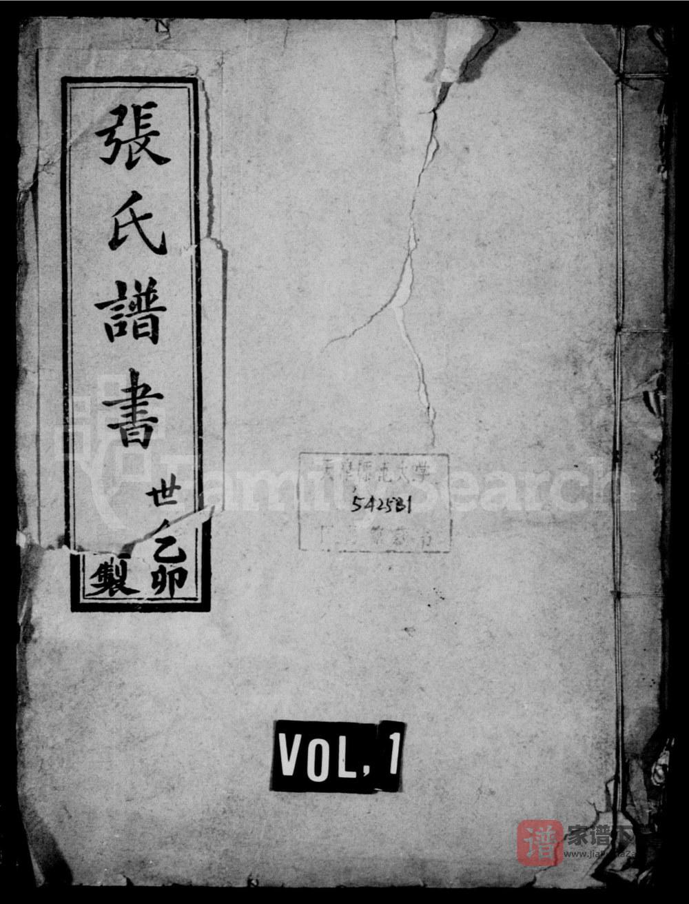 山东烟台张氏谱书PDF高清电子版下载