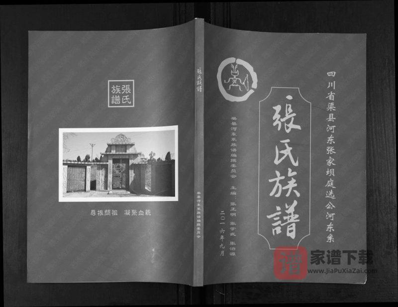 四川达州渠县张氏族谱PDF高清电子版下载-家谱下载