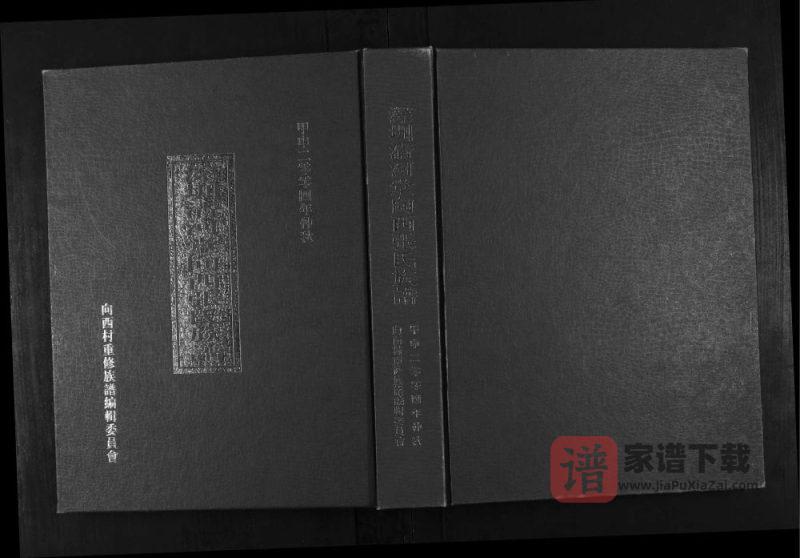 广东深圳向西张氏族谱（清河堂）PDF高清电子版下载-家谱下载