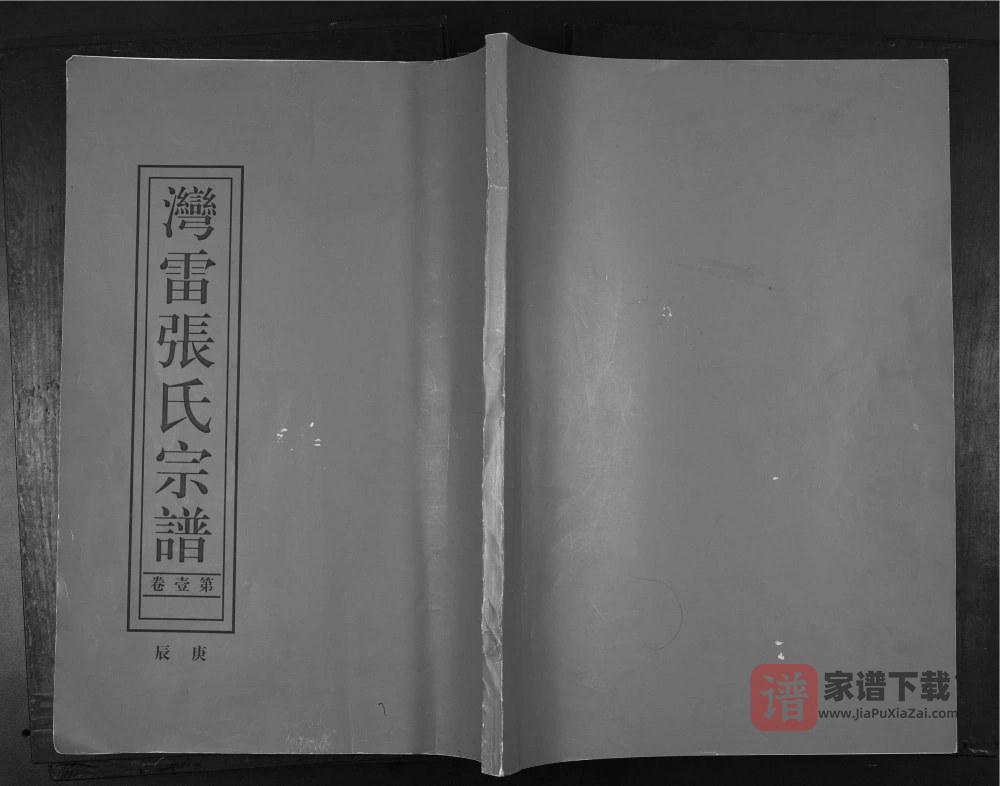 图片[1]-广东乐昌湾雷张氏宗谱PDF高清电子版下载-家谱下载