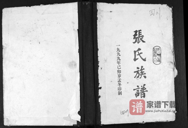 四川宜宾兴文县张氏族谱PDF高清电子版下载-家谱下载
