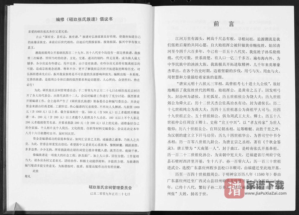 图片[2]-广西钦州灵山县硕玖张氏族谱PDF高清电子版下载-家谱下载
