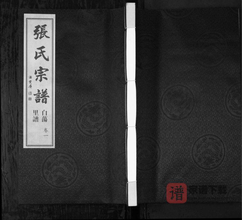江苏常州武进区白荡里张氏宗谱(敦教堂)PDF高清电子版下载-家谱下载