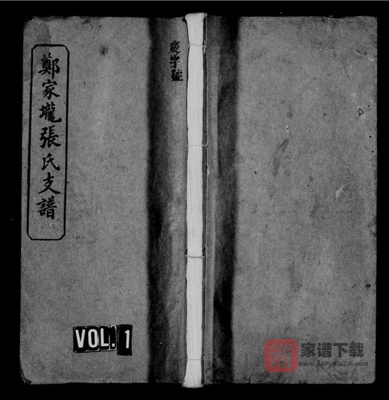 江西萍乡萍西郑家垄张氏续修支谱（追远堂）PDF高清电子版下载-家谱下载