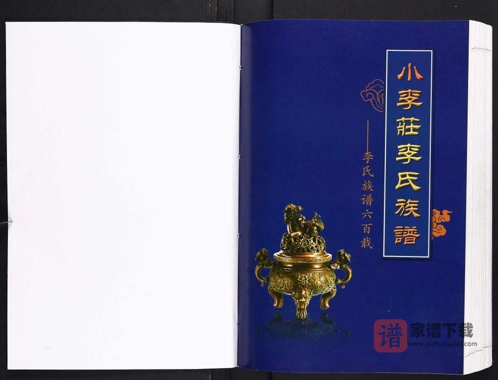 河北沧州沧县小李庄李氏族谱PDF高清电子版下载