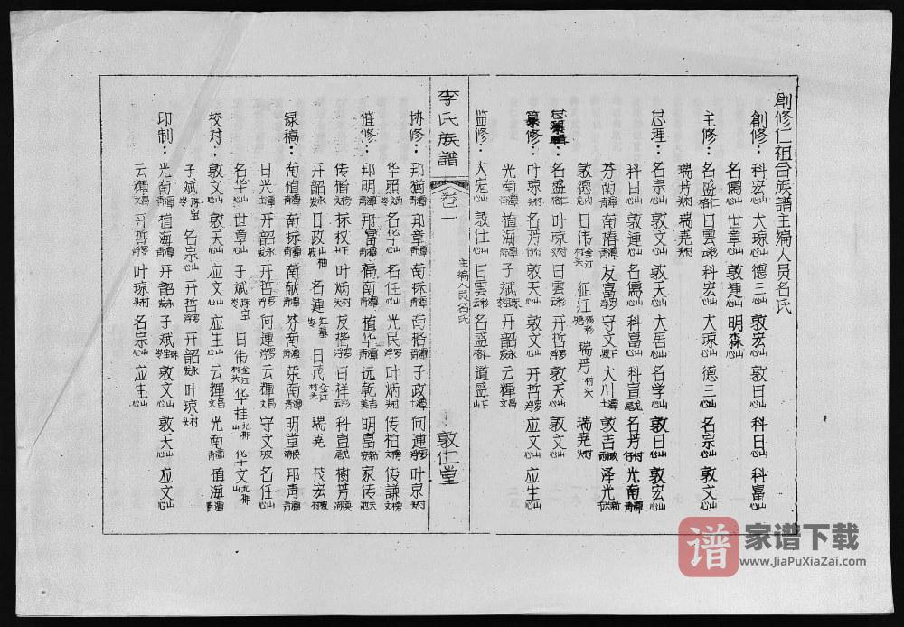 图片[2]-海南澄迈李氏族谱（敦仁堂）PDF高清电子版下载-家谱下载