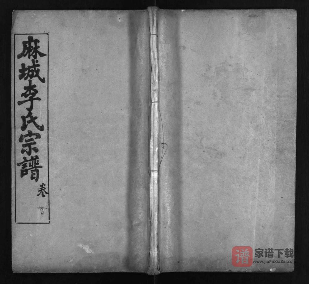 湖北麻城李家山李氏宗谱（青莲堂）PDF高清电子版下载
