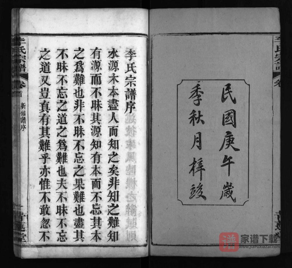 图片[2]-湖北麻城李家山李氏宗谱（青莲堂）PDF高清电子版下载-家谱下载