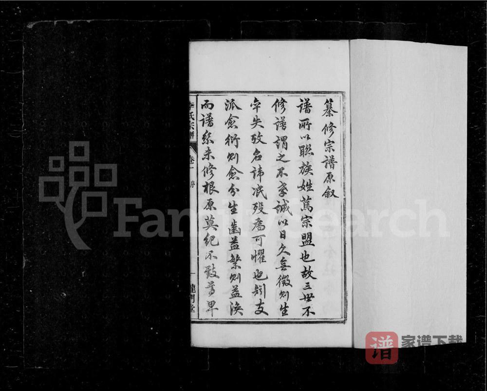 安徽无为濡须李氏家谱（龙门堂）PDF高清电子版下载