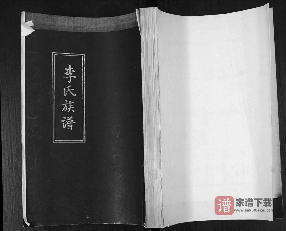 山东青岛即墨小汉村李氏族谱PDF高清电子版下载