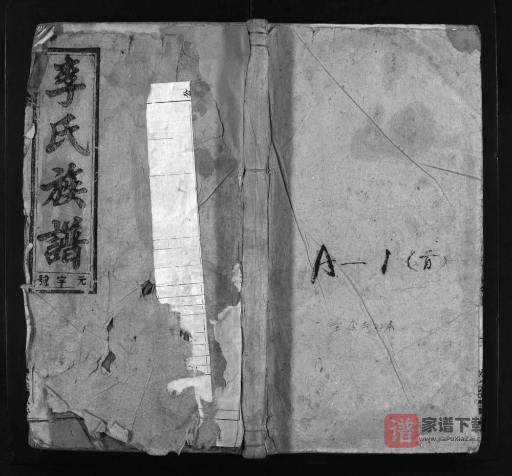 图片[1]-安徽安庆怀宁李氏族谱（敦睦堂）PDF高清电子版下载-家谱下载