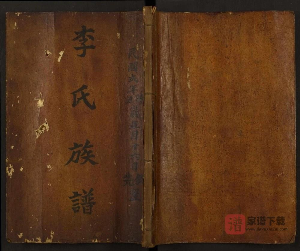 图片[1]-广东台山李氏族谱PDF高清电子版下载-家谱下载