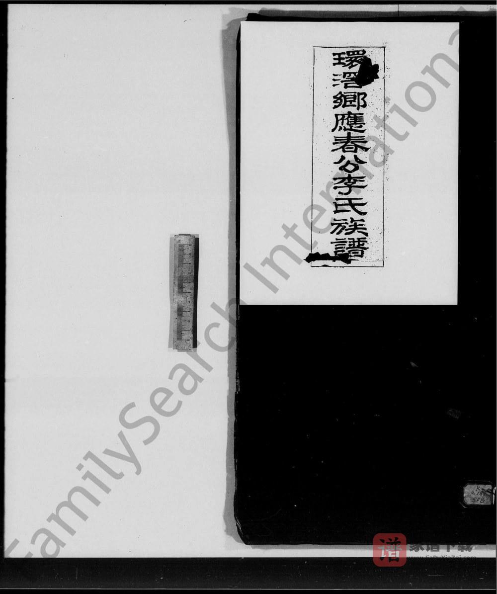 广东广州番禺区环滘乡应春公李氏族谱PDF高清电子版下载