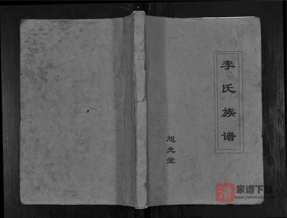 江苏高邮李氏族谱（旭先堂）PDF高清电子版下载