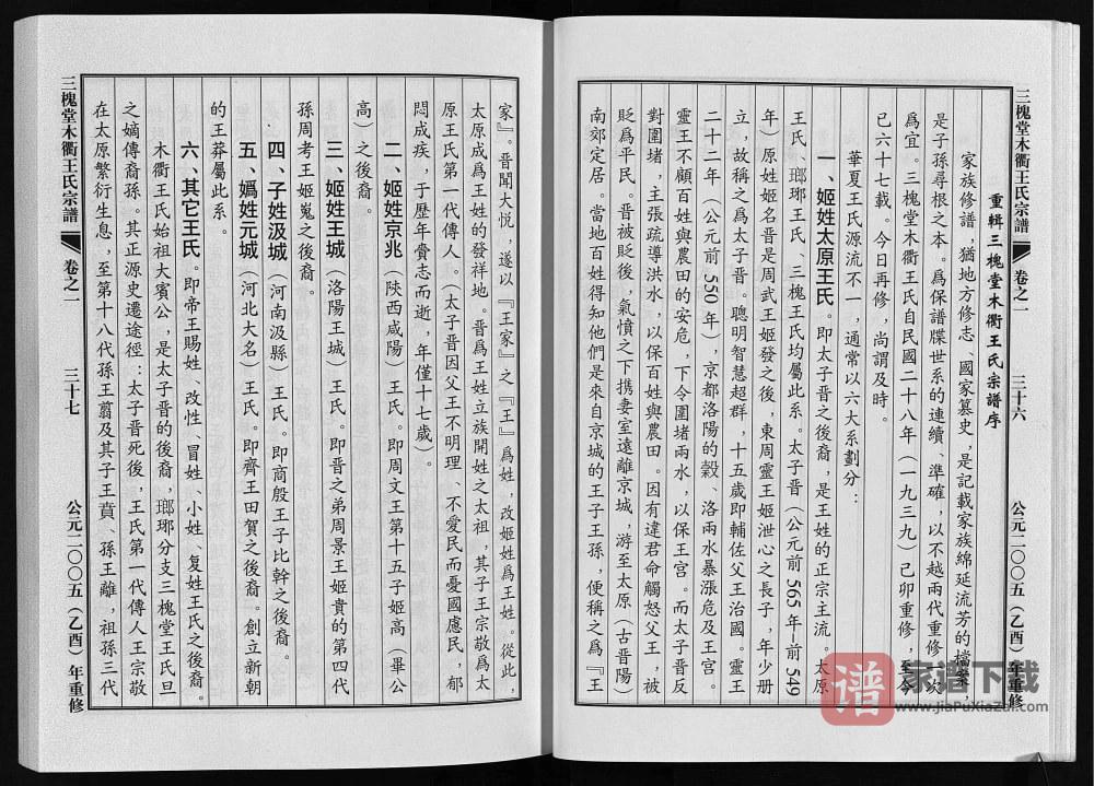 图片[2]-浙江东阳木衢王氏宗谱（三槐堂）PDF高清电子版下载-家谱下载
