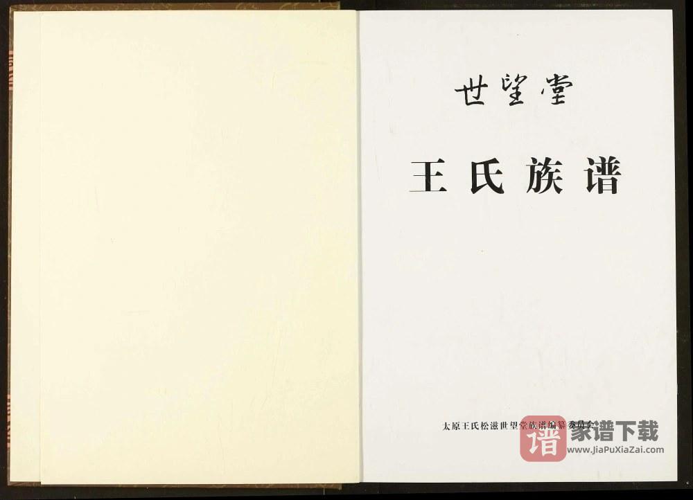 图片[2]-湖北松滋王氏族谱（世望堂）PDF高清电子版下载-家谱下载