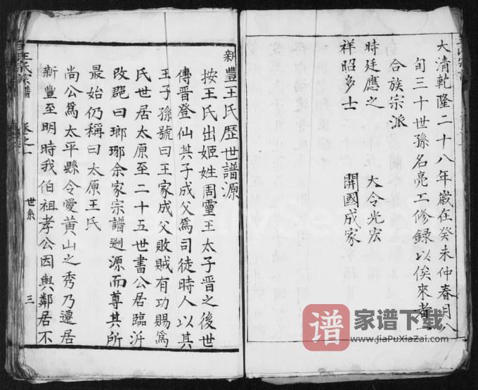 图片[2]-安徽桐城新丰王氏宗谱PDF高清电子版下载-家谱下载