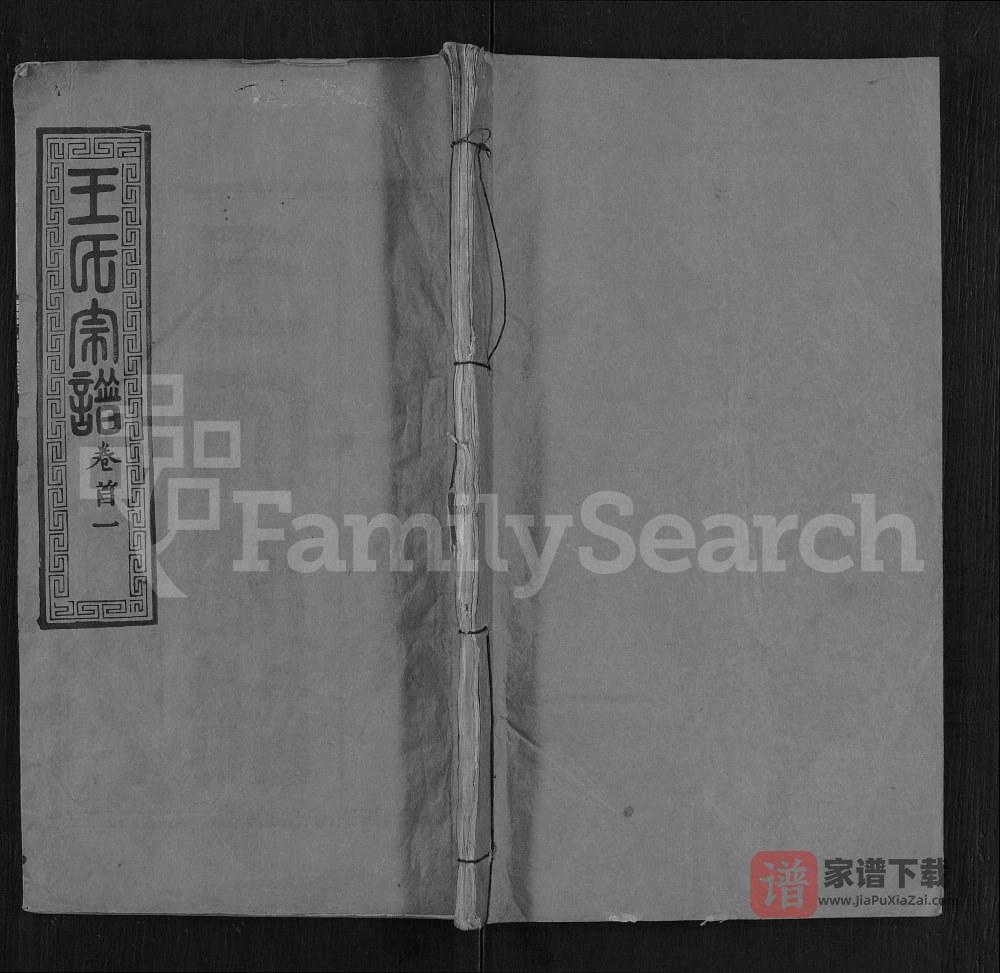 图片[1]-湖北黄冈王氏宗谱（孝友堂）PDF高清电子版下载-家谱下载