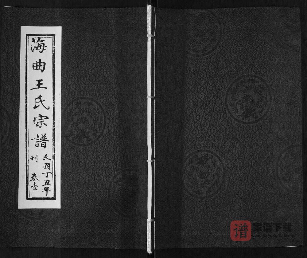 山东日照海曲王氏宗谱PDF高清电子版下载