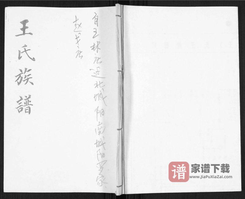 山东青岛城阳区王氏族谱PDF高清电子版下载-家谱下载