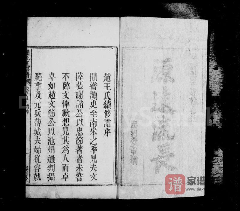 安徽安庆怀宁县武陵赵王氏宗谱（忠恕堂）PDF高清电子版下载-家谱下载