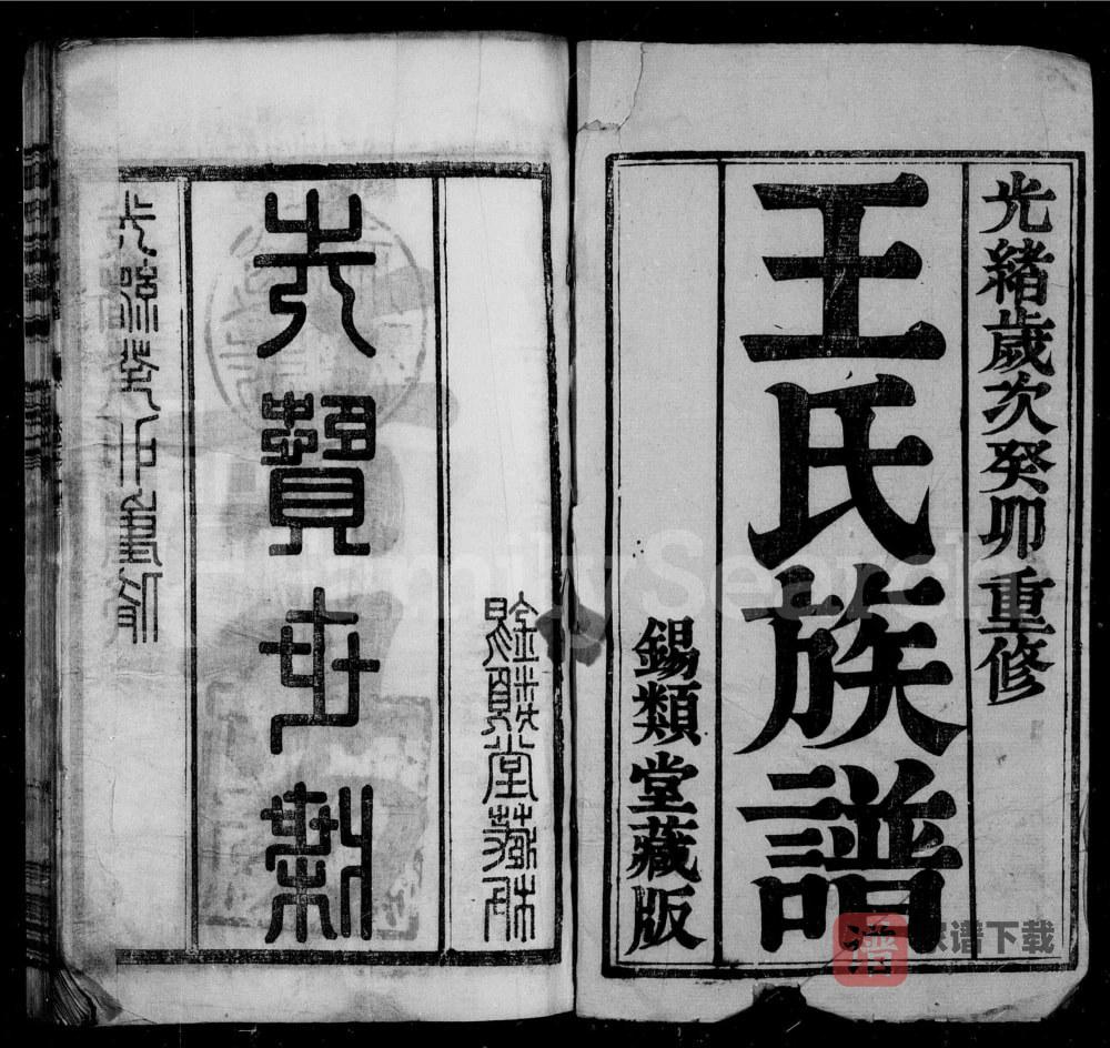 图片[2]-江苏常州岳阳王氏族谱（锡类堂）PDF高清电子版下载-家谱下载