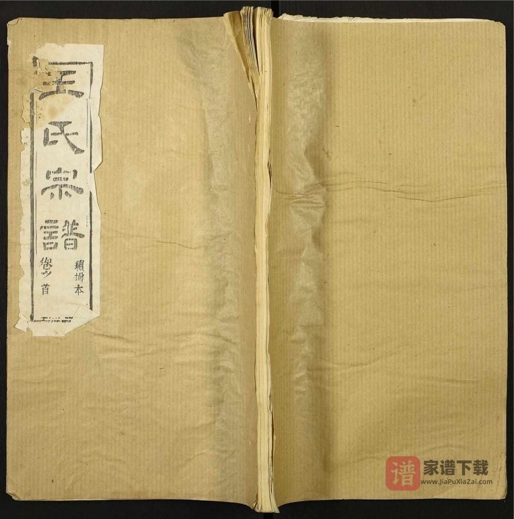 湖北武汉新洲区王氏宗谱（槐荫堂）PDF高清电子版下载