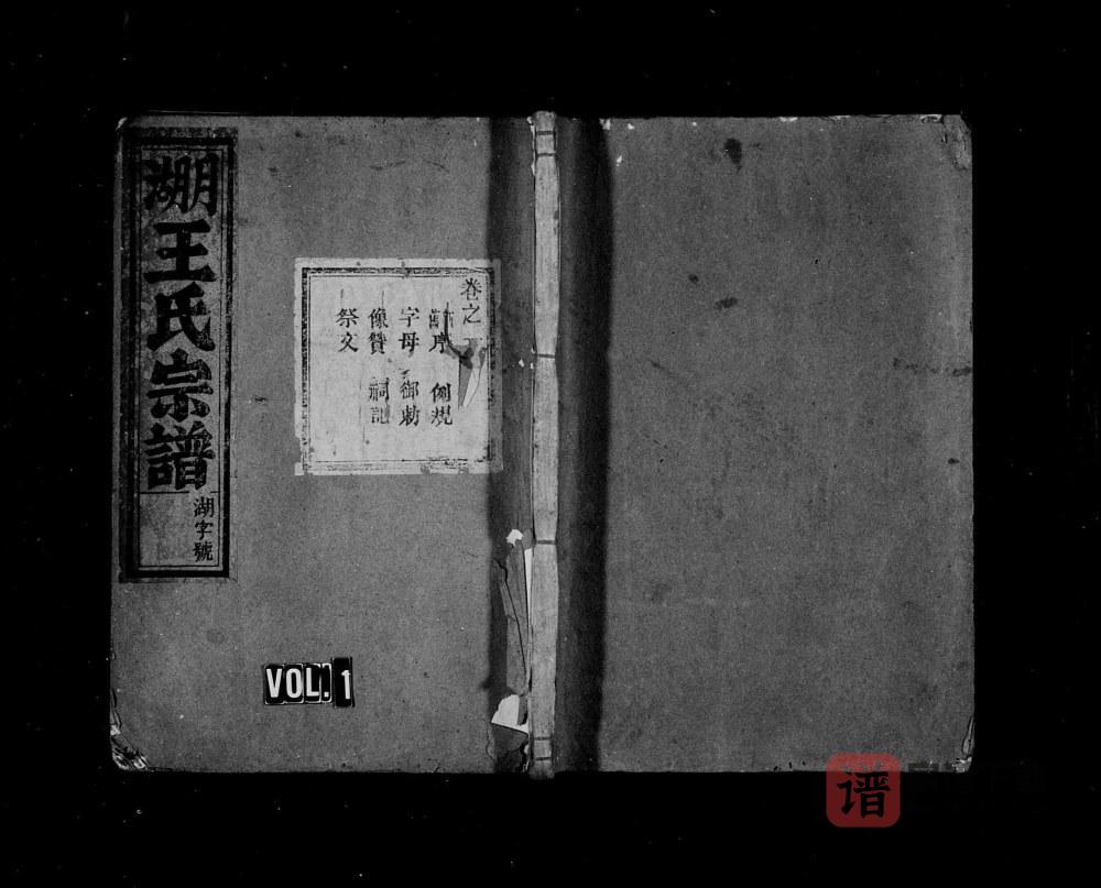浙江丽水缙云县月湖王氏宗谱PDF高清电子版下载