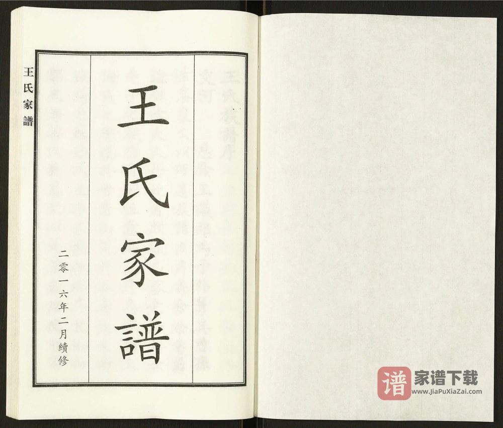 图片[2]-河北沧州献县王氏家谱PDF高清电子版下载-家谱下载