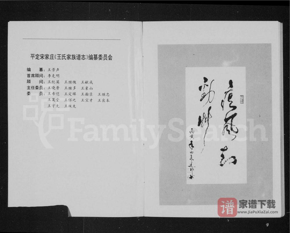 图片[2]-山西阳泉平定宋家庄王氏家族谱志PDF高清电子版下载-家谱下载