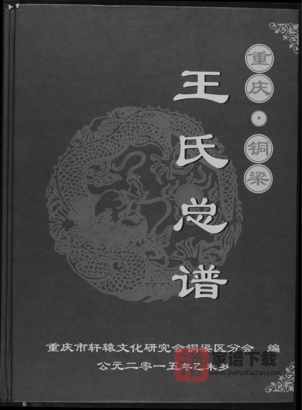 重庆铜梁区王氏总谱PDF高清电子版下载-家谱下载