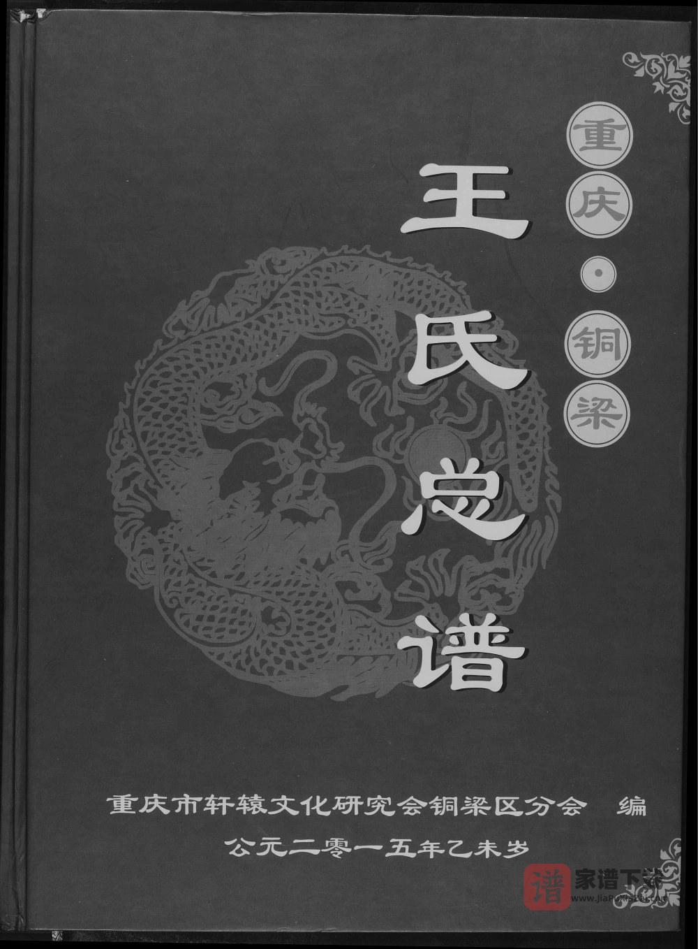 图片[1]-重庆铜梁区王氏总谱PDF高清电子版下载-家谱下载