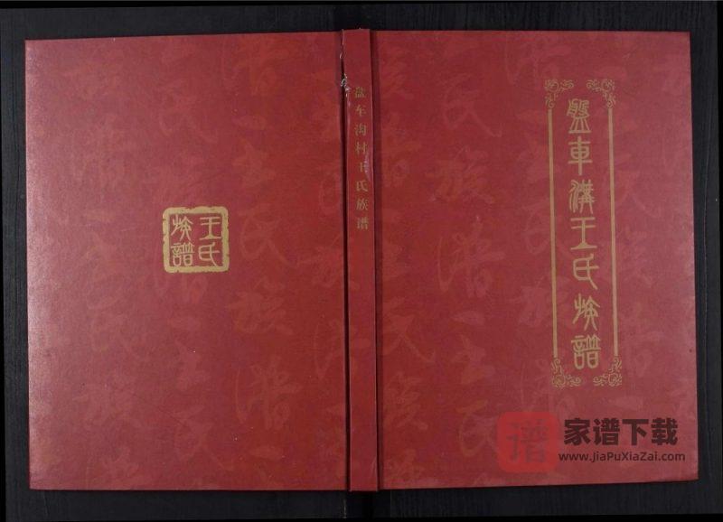 山东淄博盘车沟王氏族谱PDF高清电子版下载-家谱下载